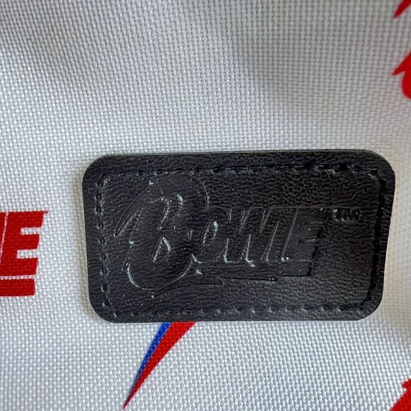 NEW David Bowie Backpack Large Logo All Over NWT - Picture 4 of 11